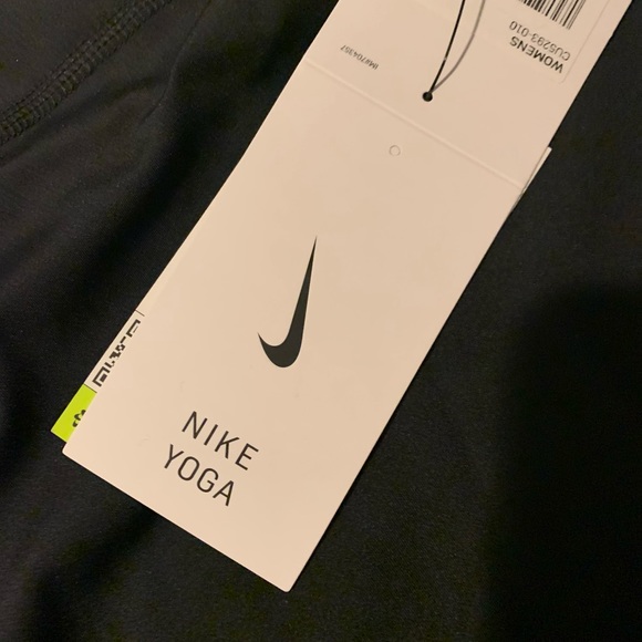 NIKE PLUS SIZE YOGA 7/8 Tights NWT BLACK 2XL ACTIVEWEAR - Picture 5 of 10